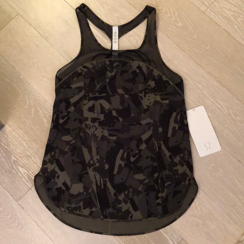 Lululemon 5 Mile Camo Singlet 4